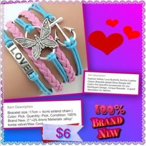 Brand 🆕 Beautiful Butterfly Wrap Bracelet